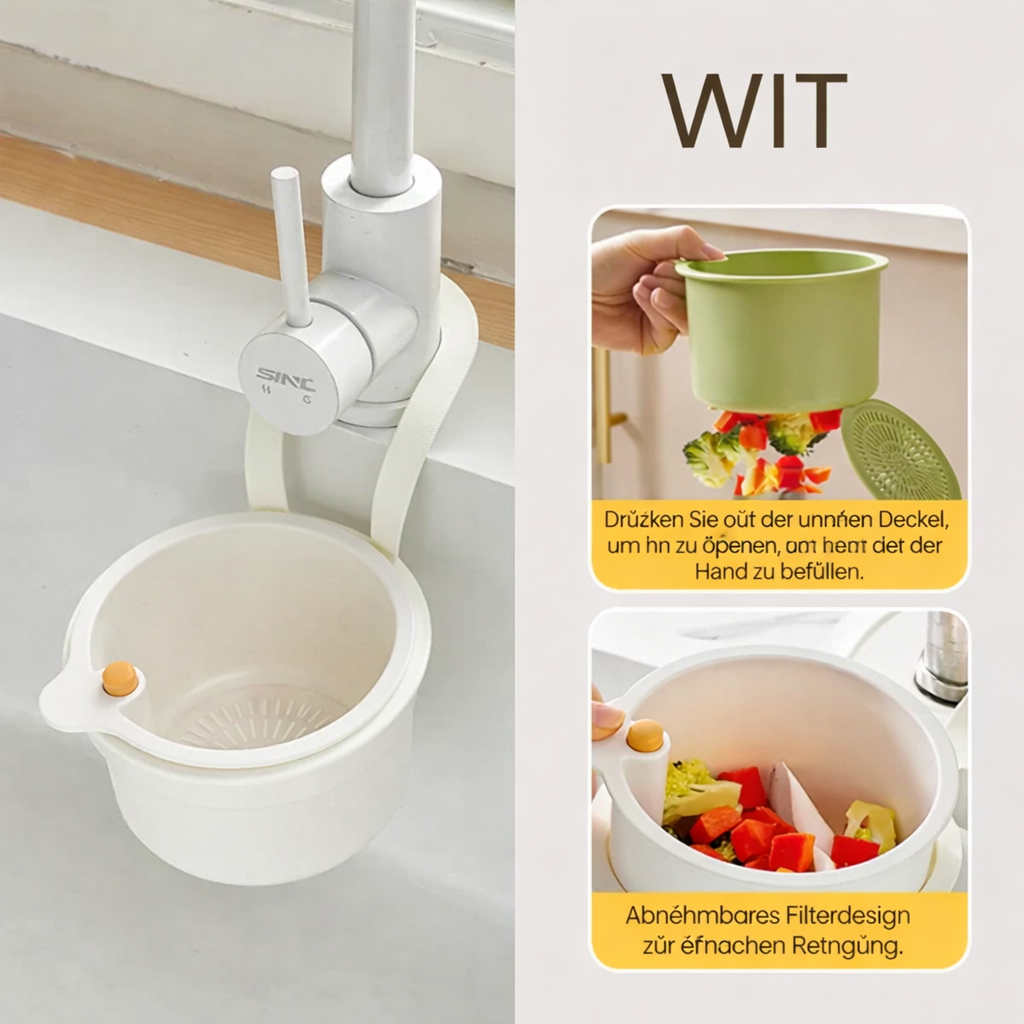 Space-Saving Dish Drying Basket for the Sink | Hygienic and Efficient