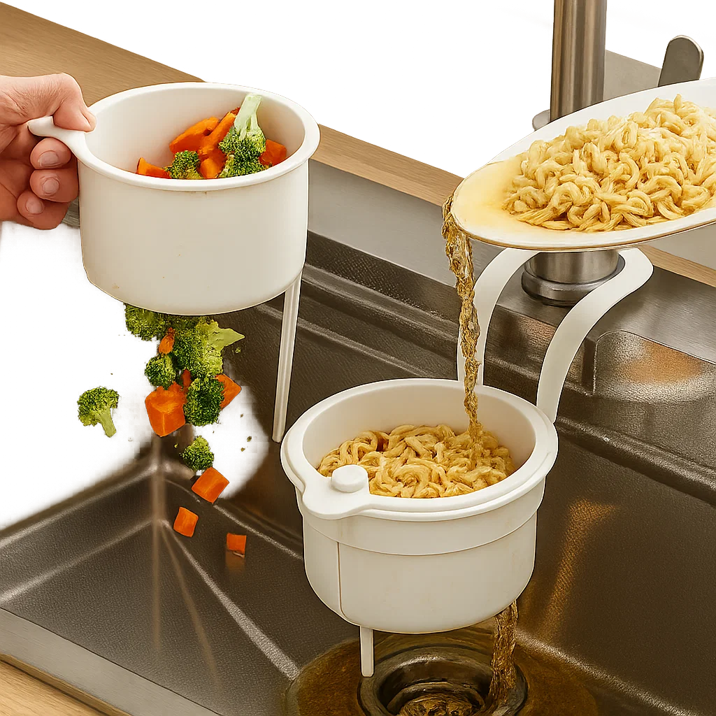 Space-Saving Dish Drying Basket for the Sink | Hygienic and Efficient
