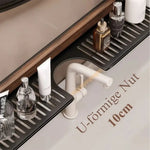 Elegant Wooden Shelf for Your Sink – Organized Without Drilling
