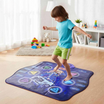 Active Dance Mat for Kids – 4 Game Modes, 6 Difficulty Levels, Music & LED Light