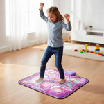 Active Dance Mat for Kids – 4 Game Modes, 6 Difficulty Levels, Music & LED Light