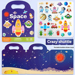 Kreatives Stickerbuch - Fördert Fantasie und Lernen