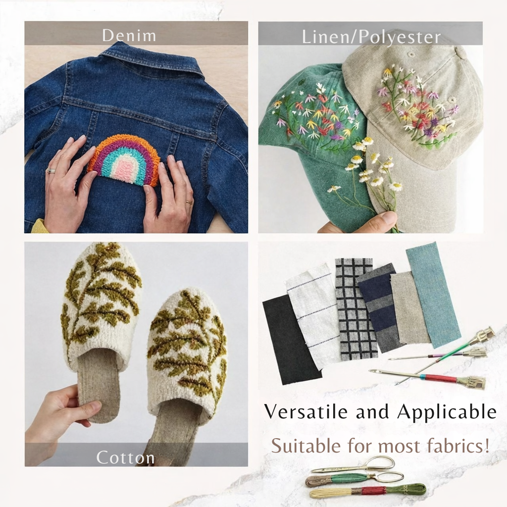 Precise Stitch & Needle Set | Ergonomic Comfort for Creative Projects