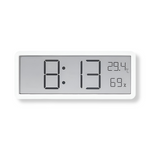 Digitaler LED Wanduhr – Großes Display mit Temperatur und Luftfeuchtigkeit