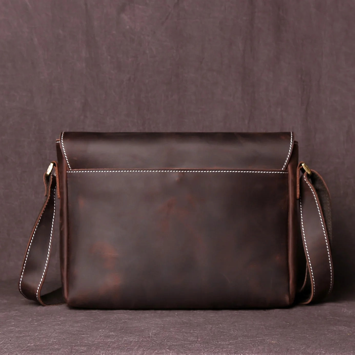 Elegante Herren Umhängetasche aus echtem Leder