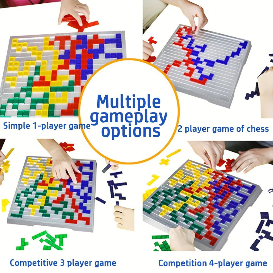 Familienstrategie-Spiel - Puzzle für bis zu 4 Spieler