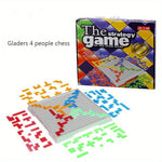 Familienstrategie-Spiel - Puzzle für bis zu 4 Spieler