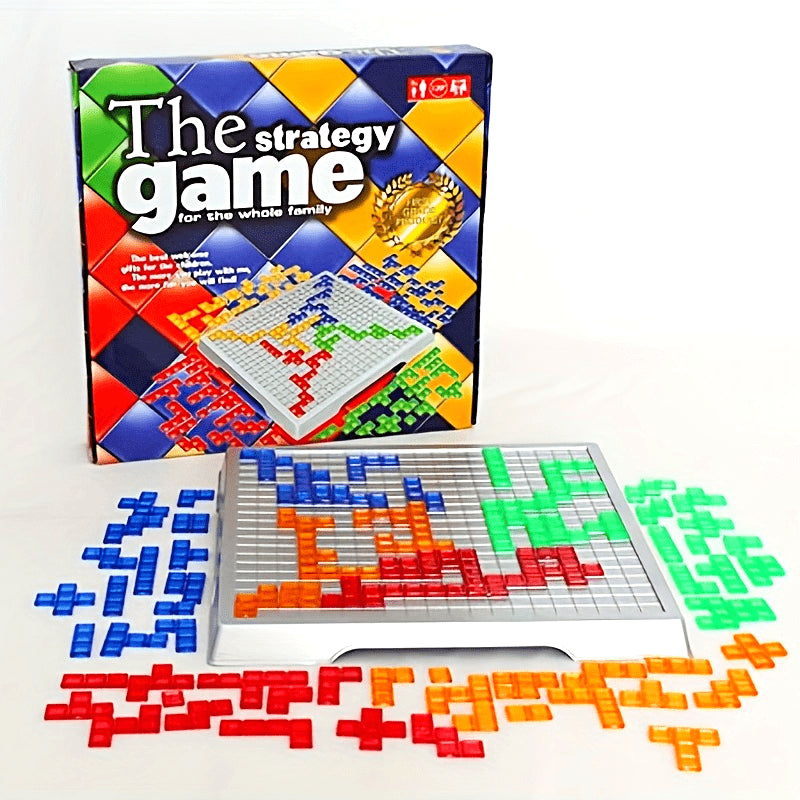 Familienstrategie-Spiel - Puzzle für bis zu 4 Spieler
