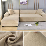 Elegante Stretch-Velours Sofahülle – Stilvoller Schutz für jedes Sofa