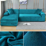 Elegante Stretch-Velours Sofahülle – Stilvoller Schutz für jedes Sofa