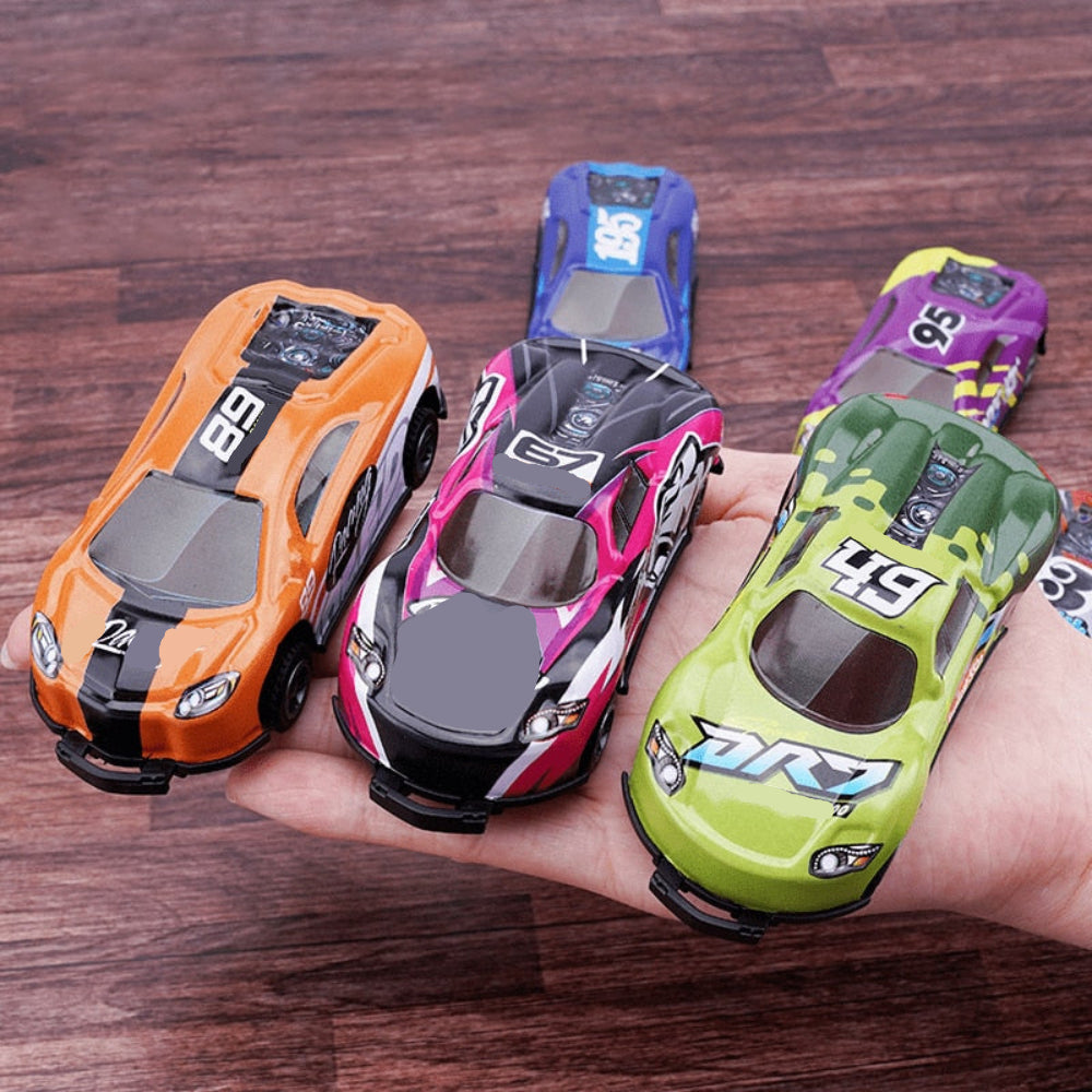 Action-Packed Toy Cars for Kids - 4-Piece Set