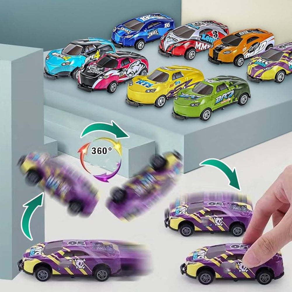 Action-Packed Toy Cars for Kids - 4-Piece Set