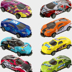 Action-Packed Toy Cars for Kids - 4-Piece Set