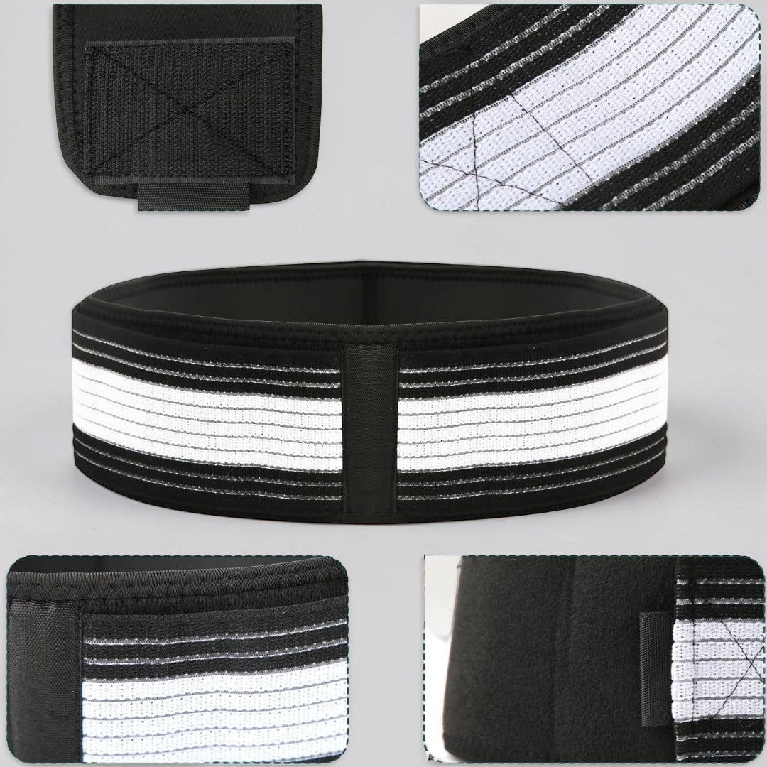 Adjustable hip belt for stability and comfort