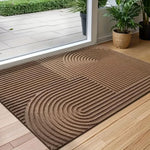Elegant and Functional Wave Pattern Doormat for Your Home