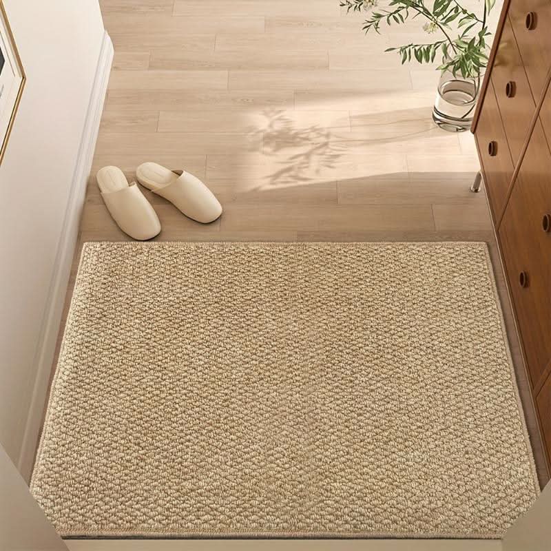 Elegant Jute-Look Doormat – Robust and Non-Slip Mat for Indoors and Outdoors
