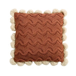 Elegant Cotton Cushion Cover with Tassels – Stylish Decoration for Your Home
