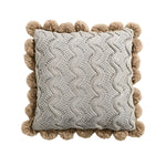 Elegant Cotton Cushion Cover with Tassels – Stylish Decoration for Your Home