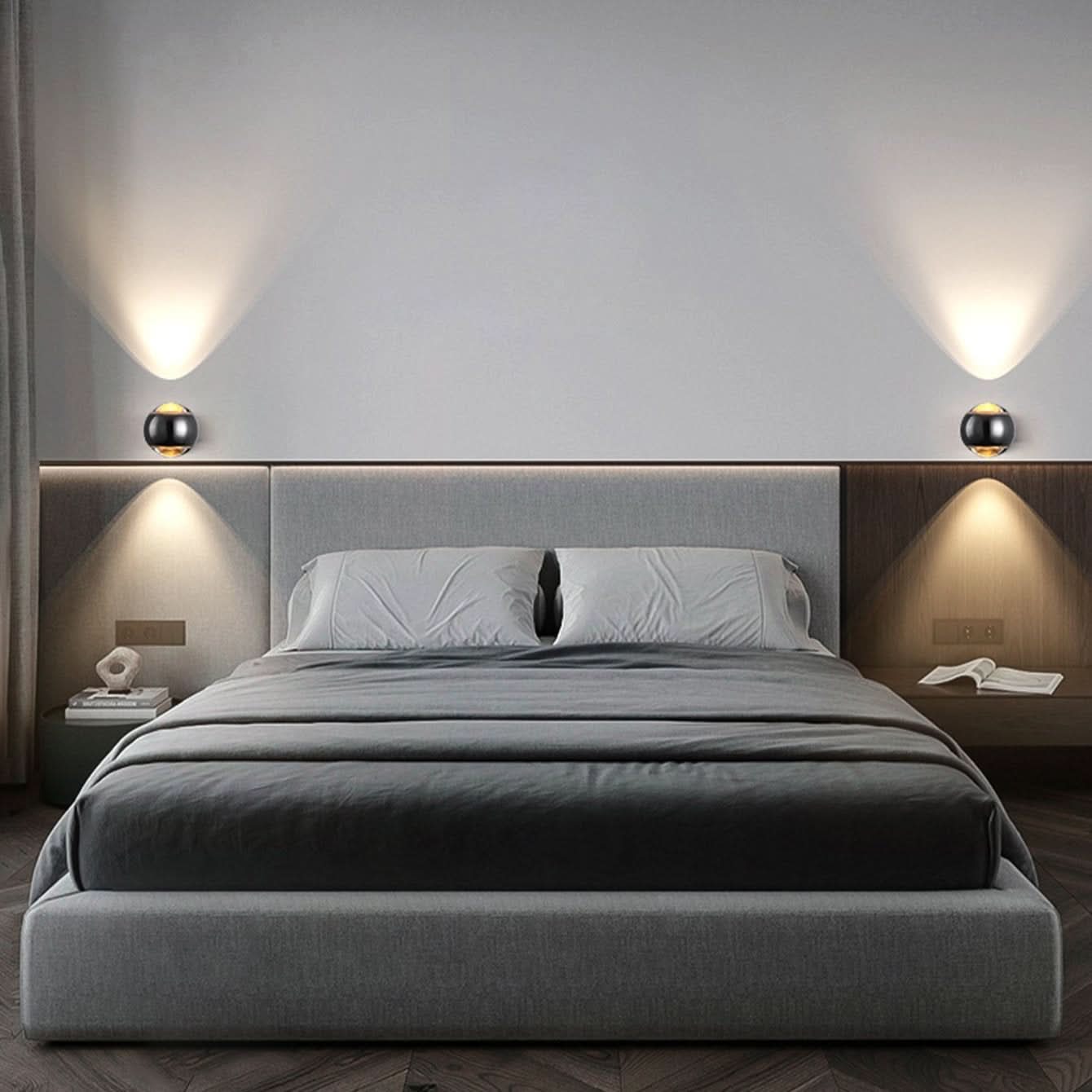 Moderne Wandlampe mit LED - Sanfte Beleuchtung für Ihr Zuhause