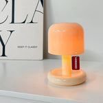 Cozy evening lamp with soft light