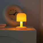 Cozy evening lamp with soft light