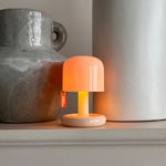 Cozy evening lamp with soft light