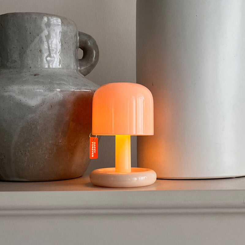 Cozy evening lamp with soft light