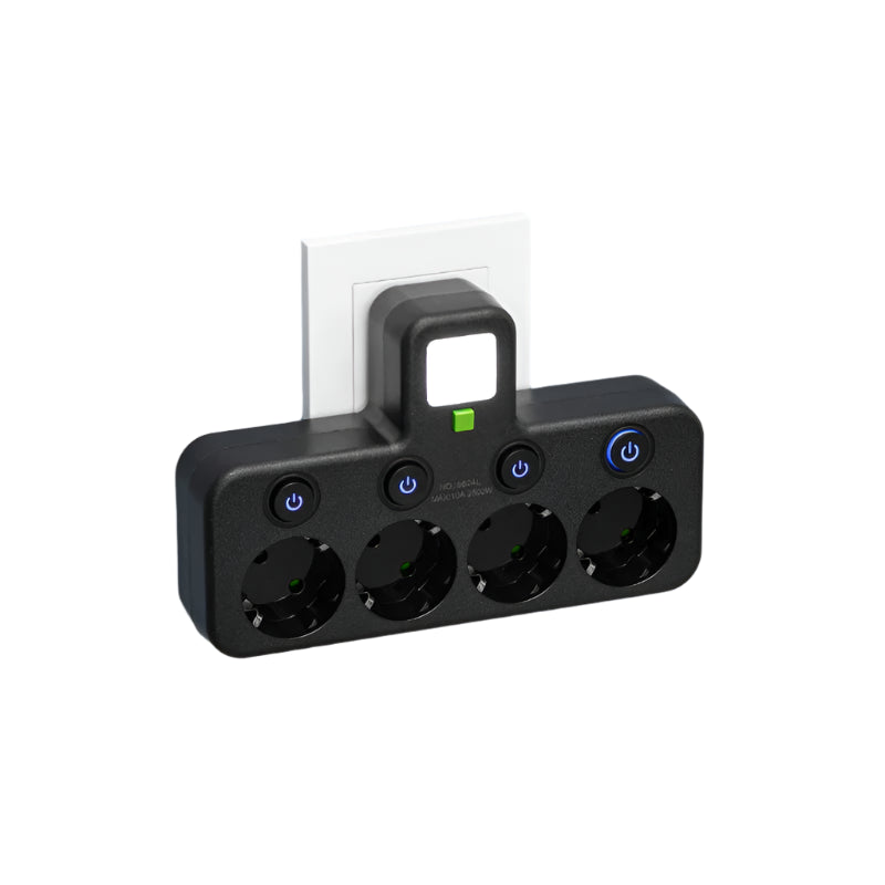 All-in-One Steckdosenleiste mit USB-Anschlüssen und Kindersicherung