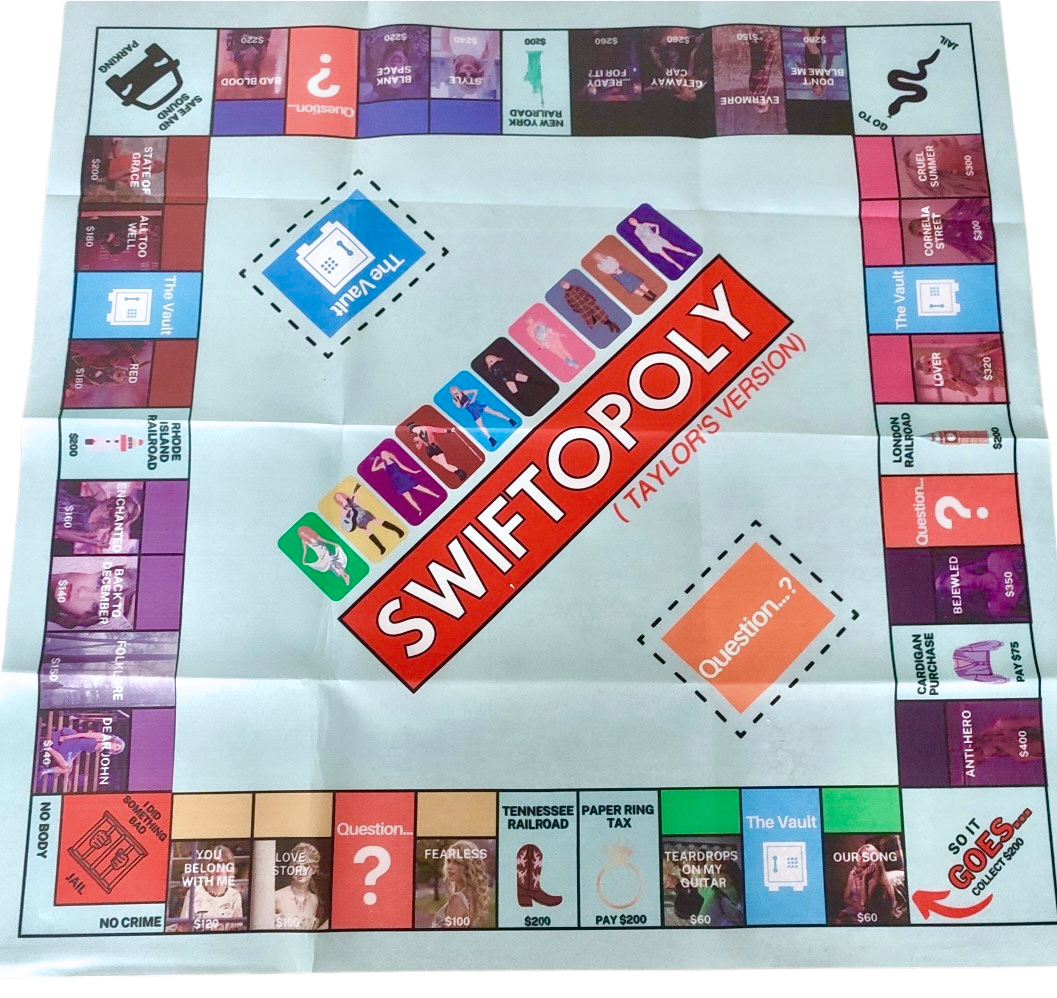 Swiftopoly™ - Verbinde Swifties und Freunde