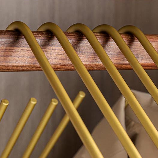 Stilvolle Aluminium-Kleiderbügel für einen aufgeräumten Schrank (5 Stück)