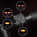 Bicycle Blinker with Remote Control - Wireless LED Turn Signal