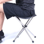 FlexiSeat | Portable Folding Stainless Steel Chair for Outdoor Activities