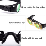 High-performance binoculars with 8x magnification and clip
