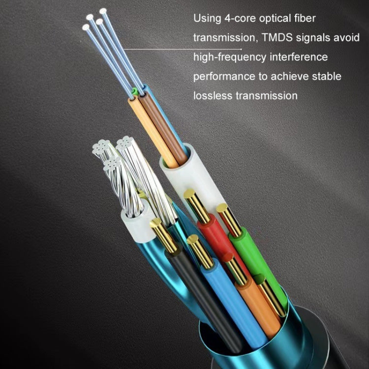 UltraOptik | HDMI 2.1 8K 60HZ Aktives Glasfaserkabel 90m