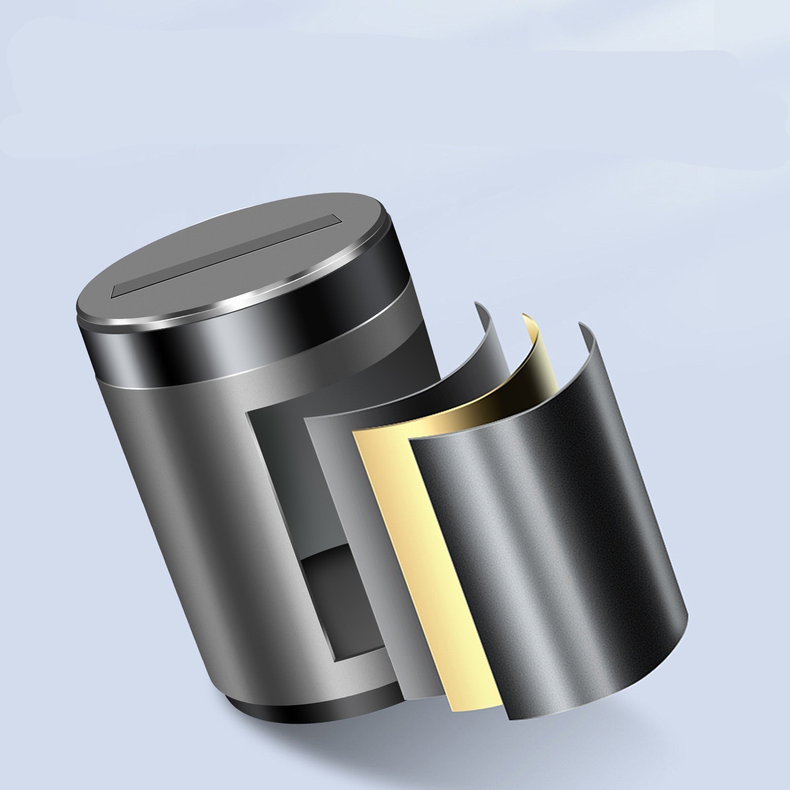 Eleganter automatischer Aschenbecher – umweltfreundliches Design