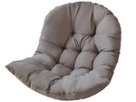 Comfortable Cushions for Garden and Rocking Chairs – Dark Grey – 80x120 cm – For Indoors & Outdoors
