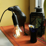 The Elegant Crow Lamp