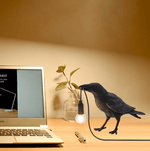 The Elegant Crow Lamp