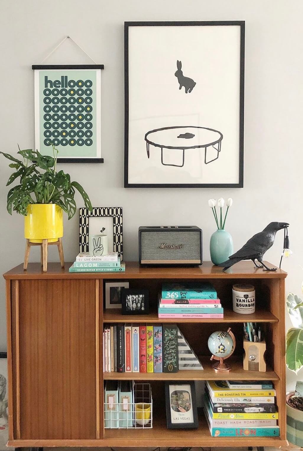 The Elegant Crow Lamp