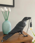The Elegant Crow Lamp