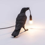 The Elegant Crow Lamp