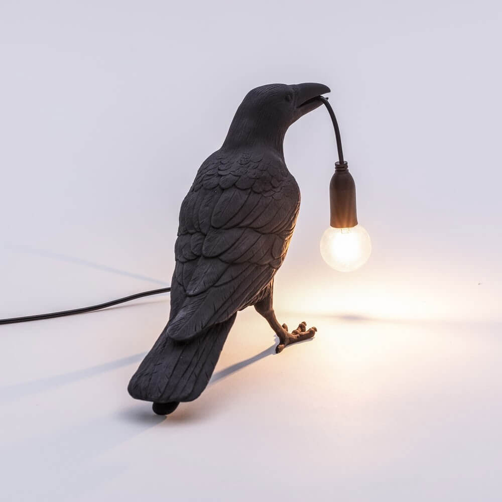 The Elegant Crow Lamp