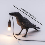 The Elegant Crow Lamp