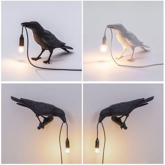 The Elegant Crow Lamp