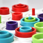 Ticco - Lehrreiches Tic-Tac-Toe Spielbrett für Kinder