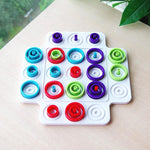 Ticco - Lehrreiches Tic-Tac-Toe Spielbrett für Kinder