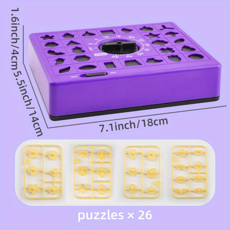 Timing Puzzle - Lehrreiches Spiel für Kinder mit Formen und Konzentration