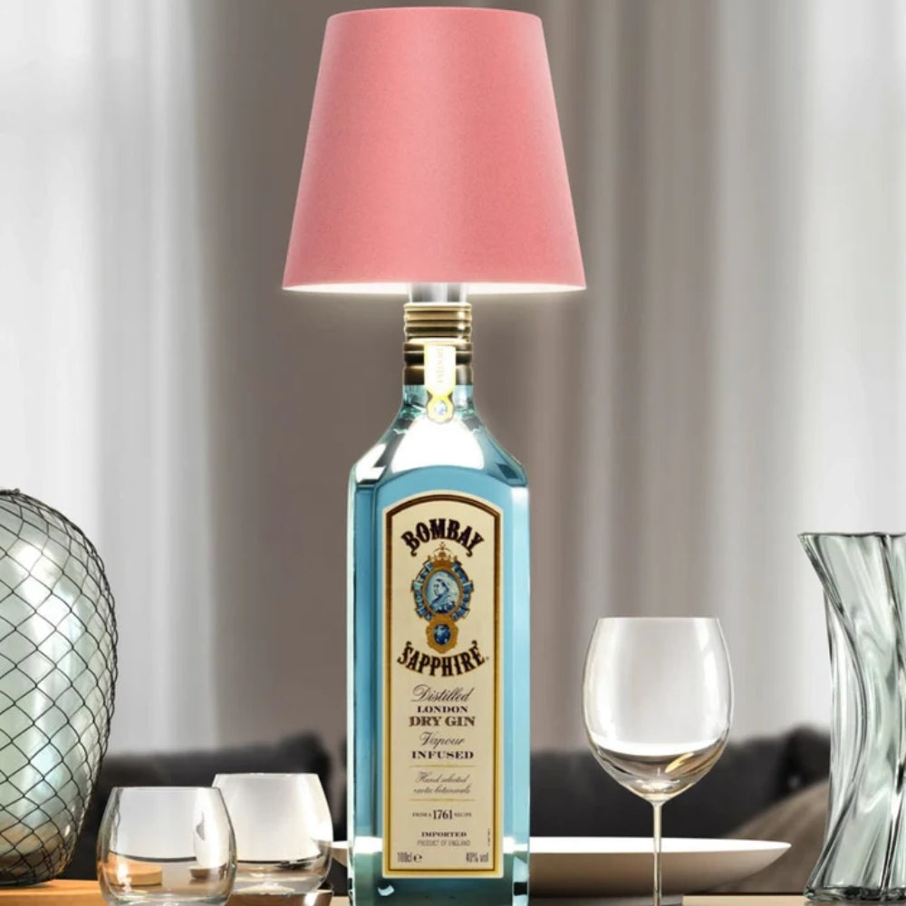 Atmospheric Table Lamp | Cordless Bottle Lamp