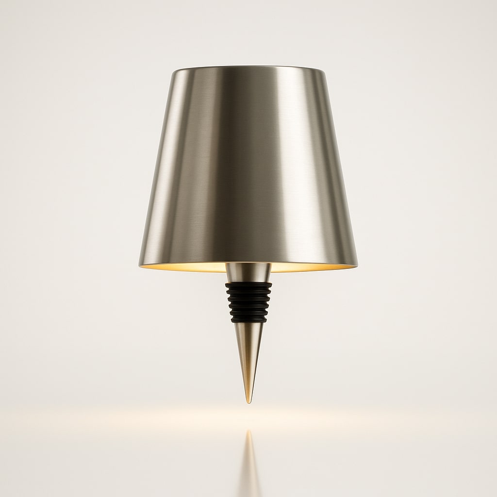 Atmospheric Table Lamp | Cordless Bottle Lamp