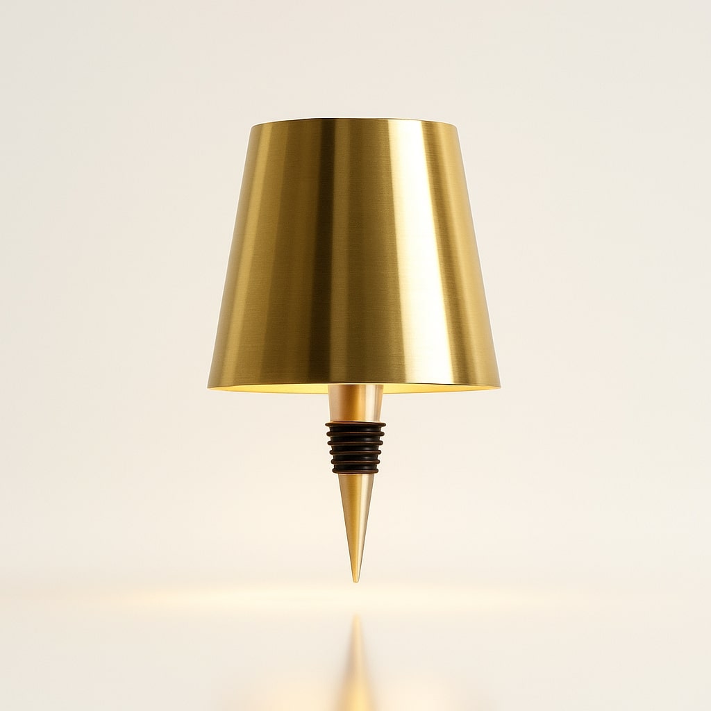 Atmospheric Table Lamp | Cordless Bottle Lamp